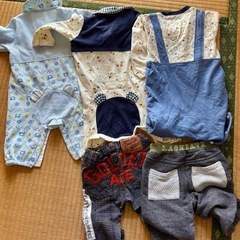 ベビー服ロンパース70-80の画像
