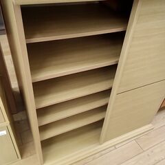 ★リユースのサカイつくば店★TK7182 ニトリ シューズラック ナチュラル H92×D43×W80 クリーニング済みの画像
