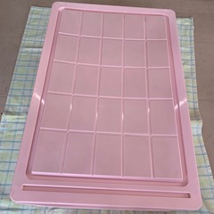 美原店 レトロ 衣装ケース ピンク 押し入れ　衣類収納の画像