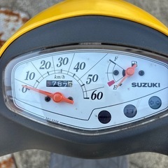 スズキLET's4中古の画像