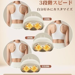 腰枕❣️クッション USB充電式 一台多役 寝ながら使える 温熱機能 タイマー付の画像