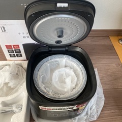 新品未使用　糖質カット 炊飯器 2.5合の画像