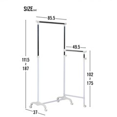再出品　3WAY ハンガーラックの画像