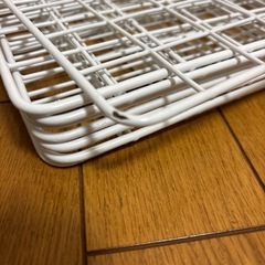 ワイヤーネットと連結ジョイントの画像