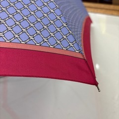 レトロ折りたたみ傘の画像