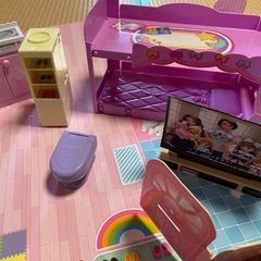 リカちゃん　ドールハウス　人形付きの画像