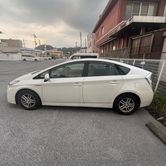 30プリウス　ホワイトパール　車検2年　7万6千キロ　ナビなしの画像
