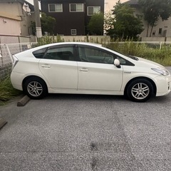 30プリウス　ホワイトパール　車検2年　7万6千キロ　ナビなしの画像