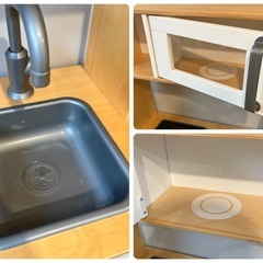 IKEA おままごとキッチン DUKTIG ドゥクティグ　イケア【付属品あり】の画像