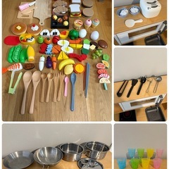 IKEA おままごとキッチン DUKTIG ドゥクティグ　イケア【付属品あり】の画像