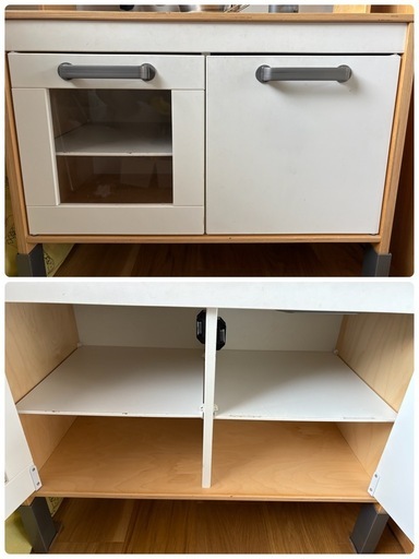IKEA おままごとキッチン DUKTIG ドゥクティグ　イケア【付属品あり】