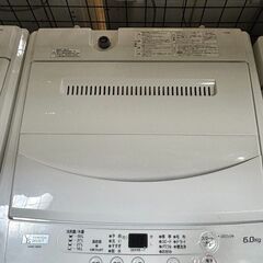 【リサイクルストアスターズ城西店】 【中古品】洗濯機 6kg 2021年製　YAMADA SELECT YWM-T60H1の画像