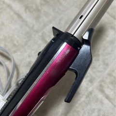 ピンク 2way ヘアアイロン 本体　コイズミの画像