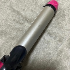 ピンク 2way ヘアアイロン 本体　コイズミの画像