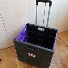 折りたたみ　 キャリーボックス　 コンテナキャリー　台車の画像