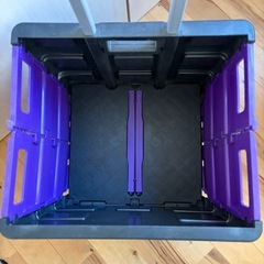 折りたたみ　 キャリーボックス　 コンテナキャリー　台車の画像