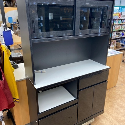 【来店いただける方限定】マルコ木工 2枚扉レンジボードのご紹介！【トレファク摂津店】