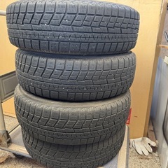 鉄ホイール付きスタッドレスタイヤ　175/65R14の画像