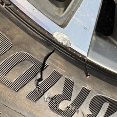 BMW Mスポーツ 18インチ ブリヂストン　225/40R18 RFT 8J×18 2022製　キズ有　1本　引取限定の画像