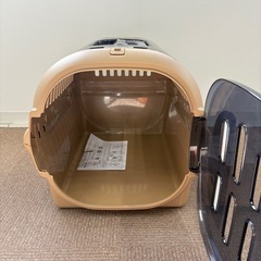 【美品】リッチェル 
キャンピングキャリーファインWドア Mの画像