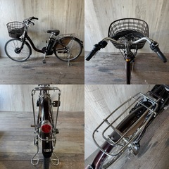 ブリヂストン 電動アシスト自転車  フロンティア 24インチ BRIDGESTONE ブラウンの画像