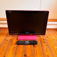 【レア品】ピンク色のテレビの画像
