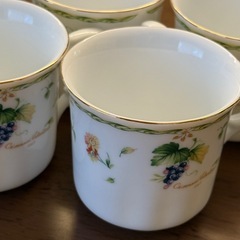 バレンチノ　コーヒーカップ5セットの画像