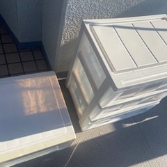 【お話し中
】収納ケース2点セットの画像