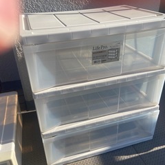 【お話し中
】収納ケース2点セットの画像