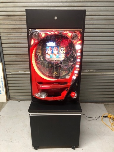 北海道旭川市直接取引限定 パチンコ 実機 高尾 CR弾球黙示録カイジ 人喰い沼 1/399.2 球循環式 通電動作確認済 100V