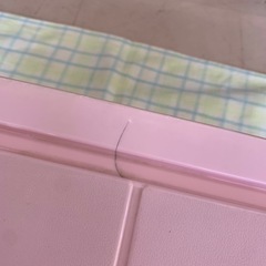 美原店 レトロ 衣装ケース ピンク 押し入れ 衣類収納　②の画像