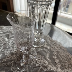 パフェ　花瓶　ワイングラスの画像