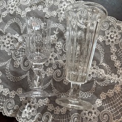 パフェ　花瓶　ワイングラスの画像