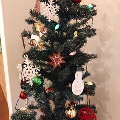 クリスマスツリー セット品150cmの画像