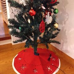 クリスマスツリー セット品150cmの画像