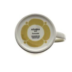 【未使用】アラビア スンヌンタイ ARABIA Sunnuntai マグ 350ml  電子レンジ対応 食洗機対応  イエロー シンプル お花 フラワー 北欧  食器の画像