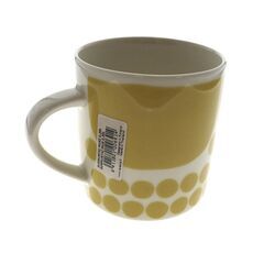 【未使用】アラビア スンヌンタイ ARABIA Sunnuntai マグ 350ml  電子レンジ対応 食洗機対応  イエロー シンプル お花 フラワー 北欧  食器の画像