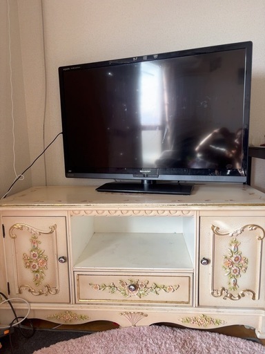 ロココ調TVボード姫系