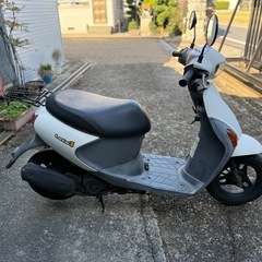 SUZUKI レッツ4 スズキ CA45A 書類　鍵あり　エンジン始動参考動画あり　原付　50cc 通勤　通学　格安の画像