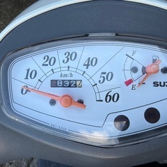 SUZUKI レッツ4 スズキ CA45A 書類　鍵あり　エンジン始動参考動画あり　原付　50cc 通勤　通学　格安の画像