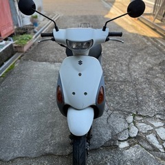 SUZUKI レッツ4 スズキ CA45A 書類　鍵あり　エンジン始動参考動画あり　原付　50cc 通勤　通学　格安の画像