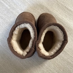 プティマイン　ムートンブーツ　靴　15cmの画像
