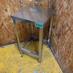 N(7658) ステンレス 作業台 W450D450H800 厨房用品 飲食店 店舗用 業務用 直接引き取り歓迎 大阪の画像