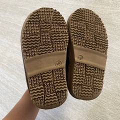 プティマイン　ムートンブーツ　靴　15cmの画像