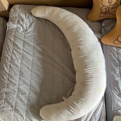 妊婦さんのための洗える抱きまくら レギュラー 全長120cm 授乳クッションの画像