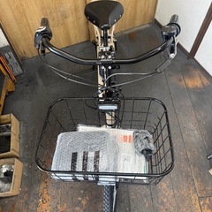 26年モデル 新車　ブリヂストン　ステップクルーズ　カーボンベルトドライブ　26インチ　レトログレージュの画像