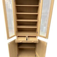 美品 食器棚 キッチン収納の画像