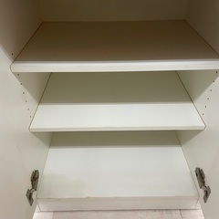 ◇ドリーム尼崎1号館◇【ジモティー割引対象商品】ニトリとり 2枚扉食器棚の画像