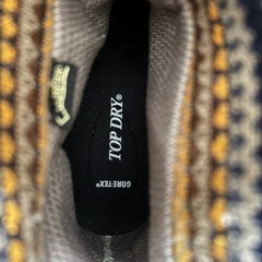 レディースミドル丈ブーツゴアテックスショート丈ブーツミドルブーツブラウン茶色23.0センチEEE 3E婦人靴女性用ムートンブーツの画像