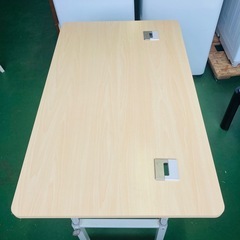 パソコンデスク　机　100×60cm 高さ調整可能　50〜74.5cmの画像